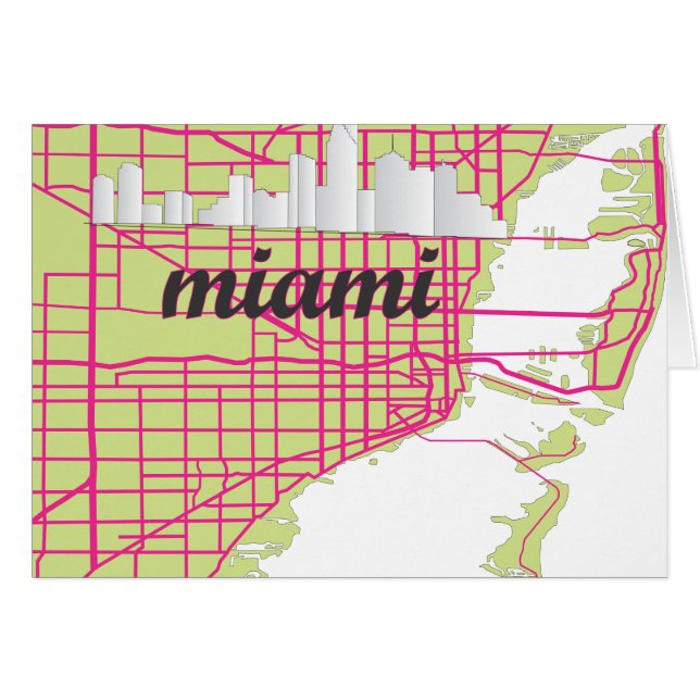 maps Miami (Voorkant Horizontaal)