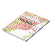 maps Miami Notitieblok (Linkerzijde)