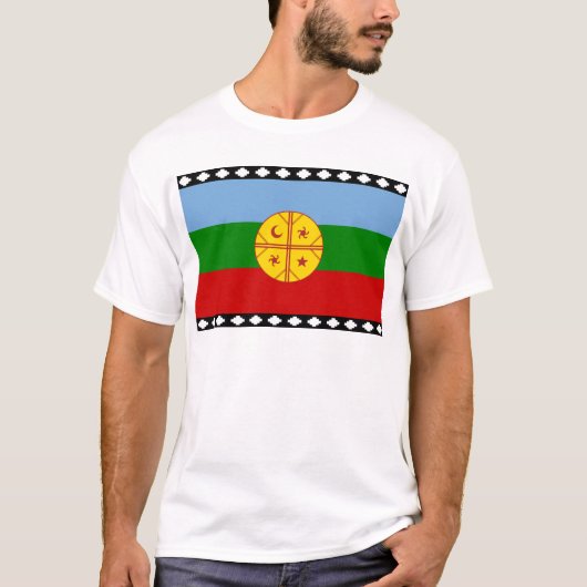 Mapuche Flag T-shirt (Voorkant)