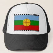Mapuche Flag Trucker Pet (Voorkant)