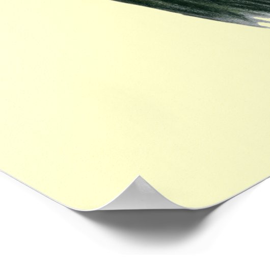 Mapuche Huastec Rooster Poster (Hoek)