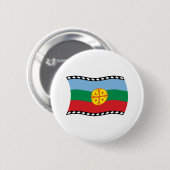 Mapuche Vlag Knop Ronde Button 5,7 Cm (Voorkant /achterkant)