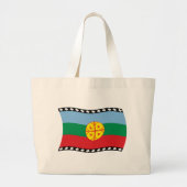 Mapuches Flag Canvas tas (Voorkant)