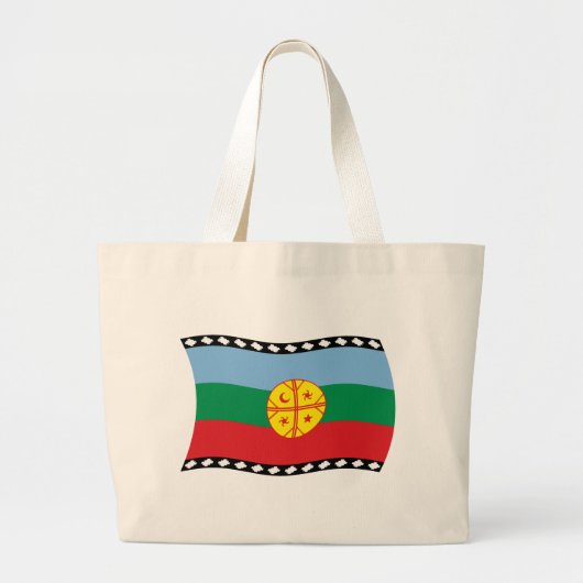 Mapuches Flag Canvas tas (Voorkant)