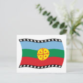 Mapuches Vlag Ansichtkaart Briefkaart (Staand voorkant)