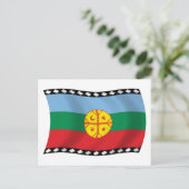 Mapuches Vlag Ansichtkaart Briefkaart (Staand voorkant)
