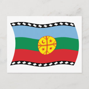 Mapuches Vlag Briefkaart
