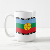 Mapuches Vlag Mokkum Koffiemok (Links)