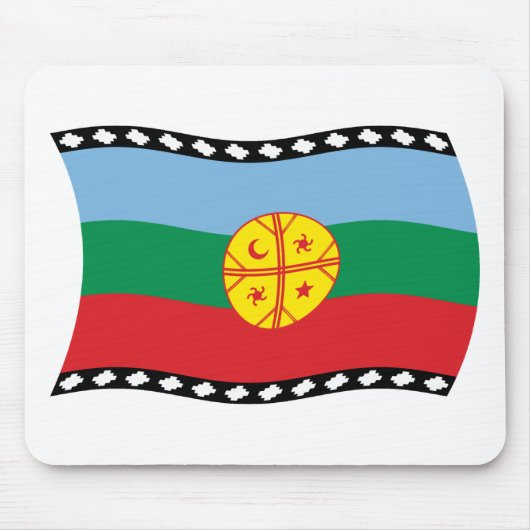 Mapuches Vlag Muismat (Voorkant)
