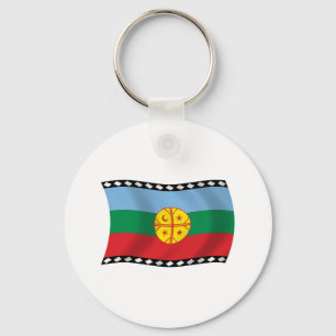 Mapuches Vlag Sleutelhanger