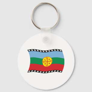 Mapuches Vlag Sleutelhanger