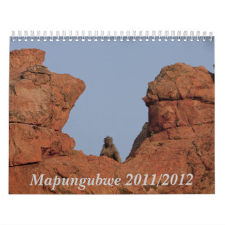 Mapungubwe NP RSA Wildlife 2011/12 Kalender