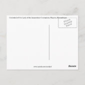 maputo cathedraal mozambique briefkaart (Achterkant)