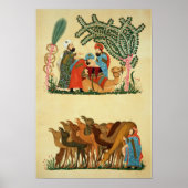 "Maqamat of Al-Hariri", gegraveerd door Lestel Poster (Voorkant)