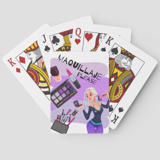 MAQUILLAJE ALSTUBLIEFT POKERKAARTEN (Achterkant)