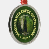 Maquoketa Caves SP Metalen Ornament (Rechts)