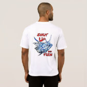 Mar1 Sport Vist Zwijg en vis droog T-shirt (Achterkant volledig)