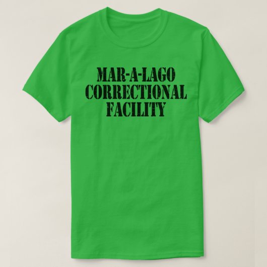 Mar a Lago Correction Facility T-shirt (Design voorkant)