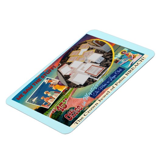 Mar-a-Lago TOP SECRET Magnet Magneet (Linkerzijde)