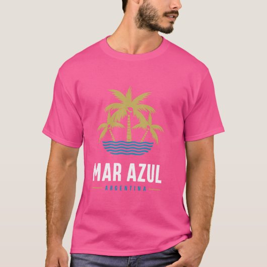 Mar Azul Argentina T-shirt (Voorkant)