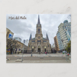 Mar del Plata, Argentinië, Basiliek Los Santos Briefkaart