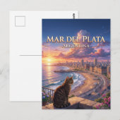 Mar del Plata Argentinië Briefkaart (Voorkant / Achterkant)