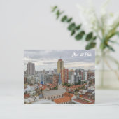 Mar del Plata, Argentinië, Stad Uitzicht Briefkaart (Staand voorkant)
