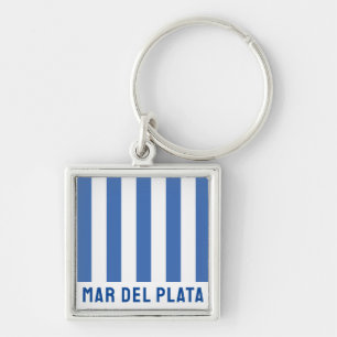 Mar del Plata (Vlag), Argentinië Sleutelhanger