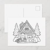 Mar House Feestdagenkaart (Voorkant / Achterkant)