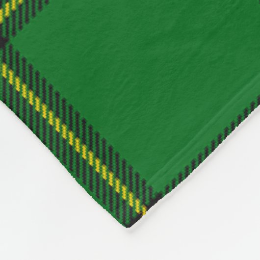 Mar Tribe Clan Badge Tartan Pset Fleece Deken (Hoek)