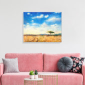 Mara Landscape 2012 Canvas Afdruk (Insitu (Woonkamer))