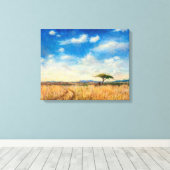 Mara Landscape 2012 Canvas Afdruk (Insitu (Houten vloer))