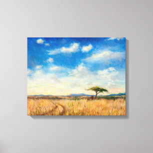 Mara Landscape 2012 Canvas Afdruk