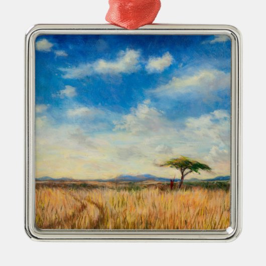 Mara Landscape 2012 Metalen Ornament (Voorkant)