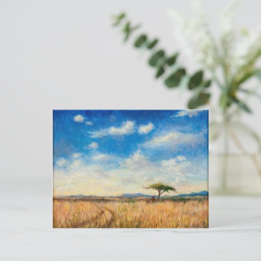 Mara Landschap 2012 Briefkaart (Staand voorkant)