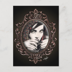 "Mara" Martini Tears Gothic Fantasy Briefkaart