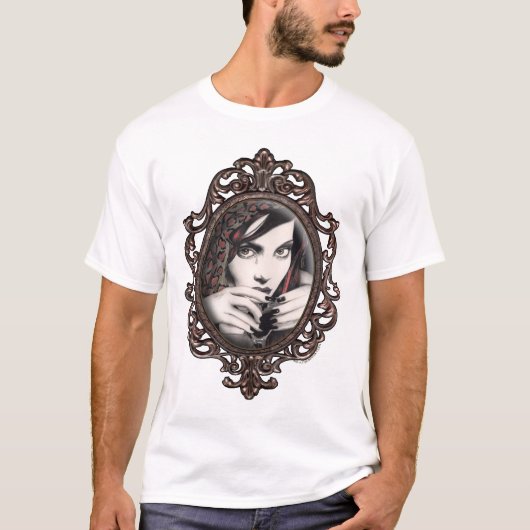 "Mara" Martini Tears Gothic Fantasy Top (Voorkant)