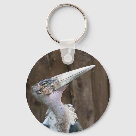 Maraboe-ooievaar Sleutelhanger (Voorkant)