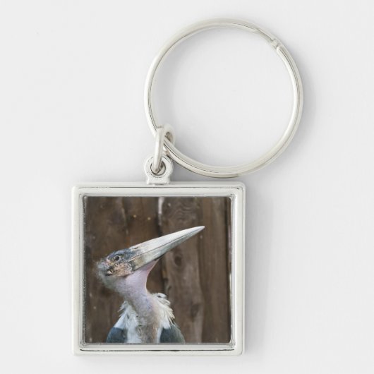 Maraboe-ooievaar Sleutelhanger (Voorkant)