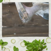 Maraboe-ooievaar Theedoek (Gevouwen)