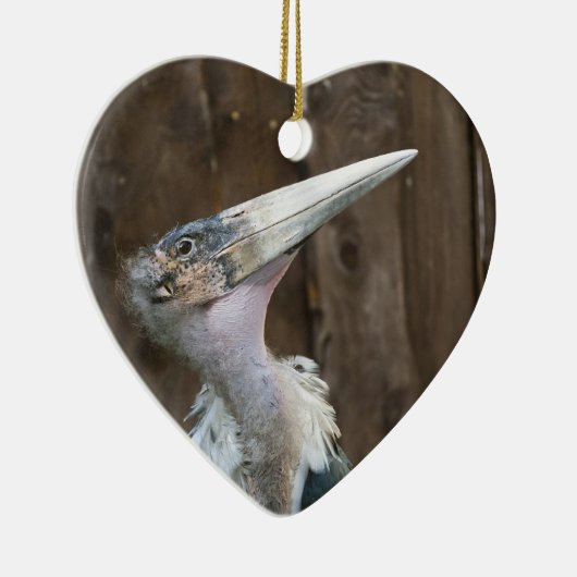 Marabou Stork Keramisch Ornament (Rechts)