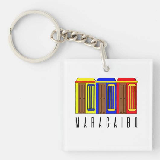 Maracaibo - Casitas de Maracaibo Venezuela Sleutelhanger (voorkant)
