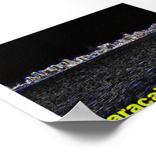 maracaibo ' s ' s nachts poster (Hoek)