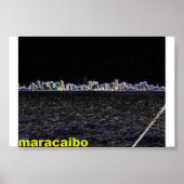 maracaibo ' s ' s nachts poster (Voorkant)