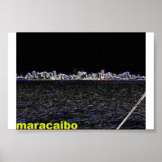 maracaibo ' s ' s nachts poster