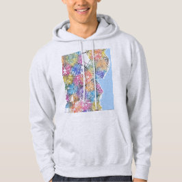Maracaibo Venezuela City Map Hoodie
