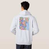 Maracaibo Venezuela City Map Hoodie (Achterkant volledig)