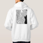 Maracaibo Venezuela Kaart Hoodie (Achterkant)