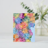 Maracaibo Venezuela Stadsplattegrond Briefkaart (Staand voorkant)