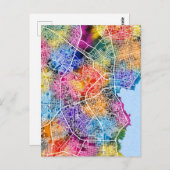 Maracaibo Venezuela Stadsplattegrond Briefkaart (Voorkant / Achterkant)